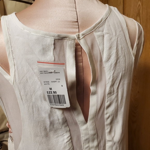 NWT White Slip Dress - Picture 4 of 4